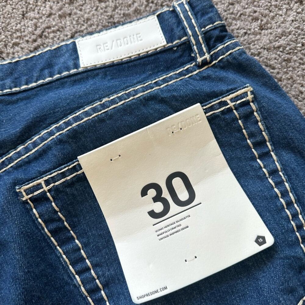 RE/DONE Loose Long Jeans NWT - Picture 7 of 8